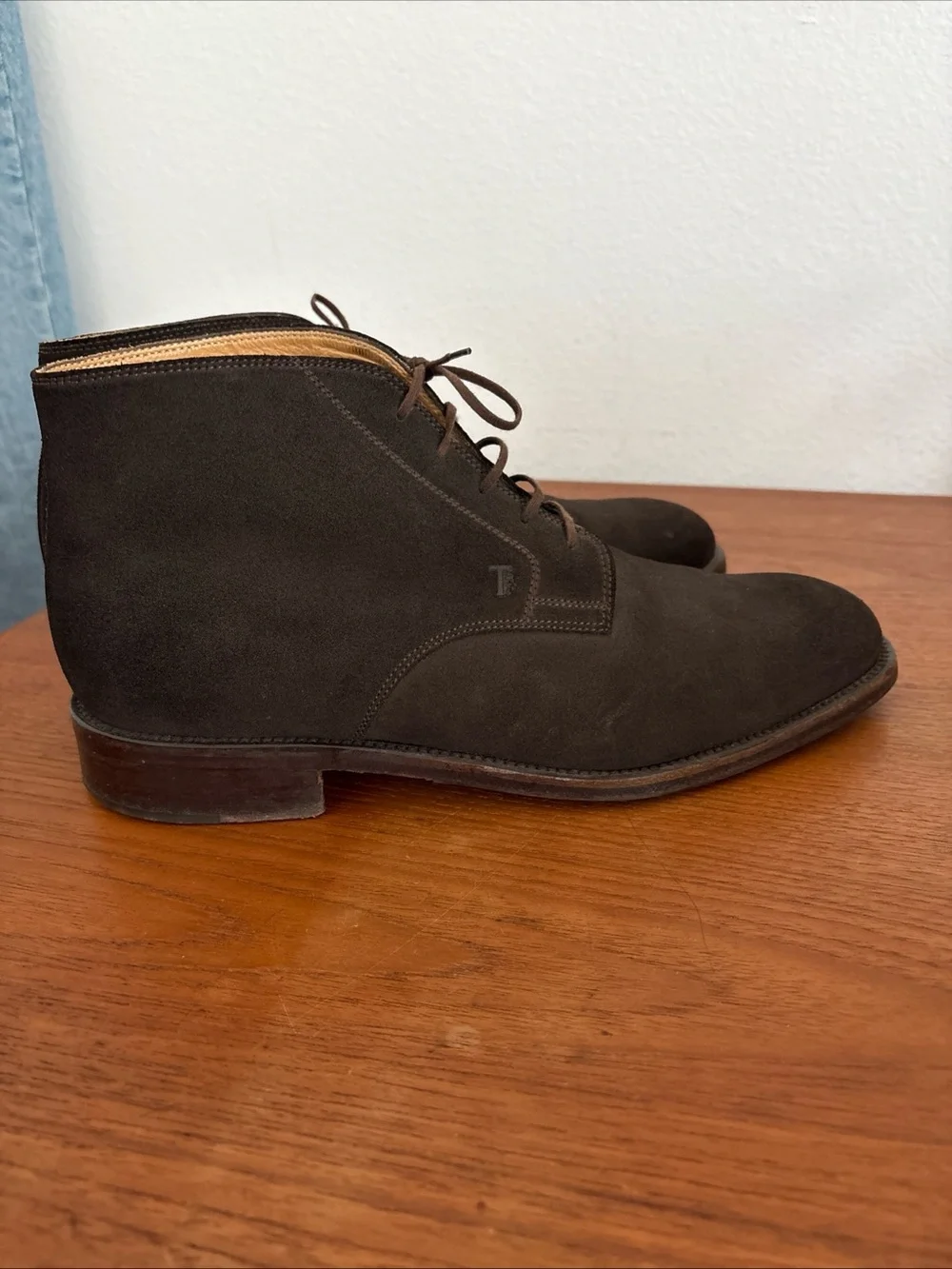 TODS Brown Suede Chukka Boots Size 10